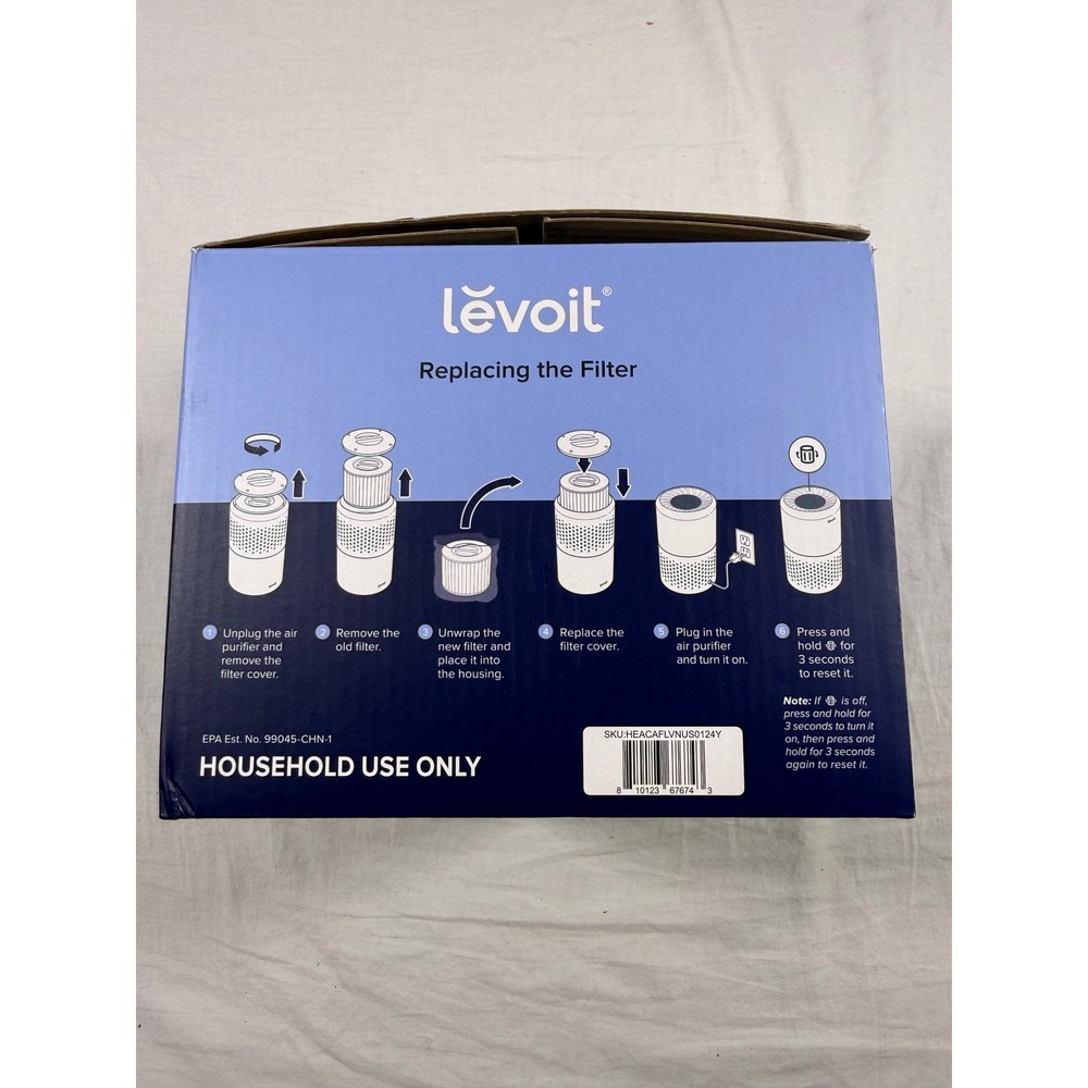 Levoit Air Purifier Replacement Filter One Size White NEW Core 300-P-RF - Picture 2 of 9